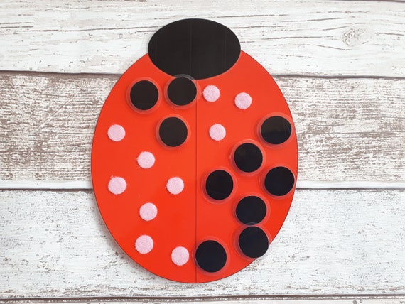 Ladybird numeracy activity number game number bonds to 10 | Etsy