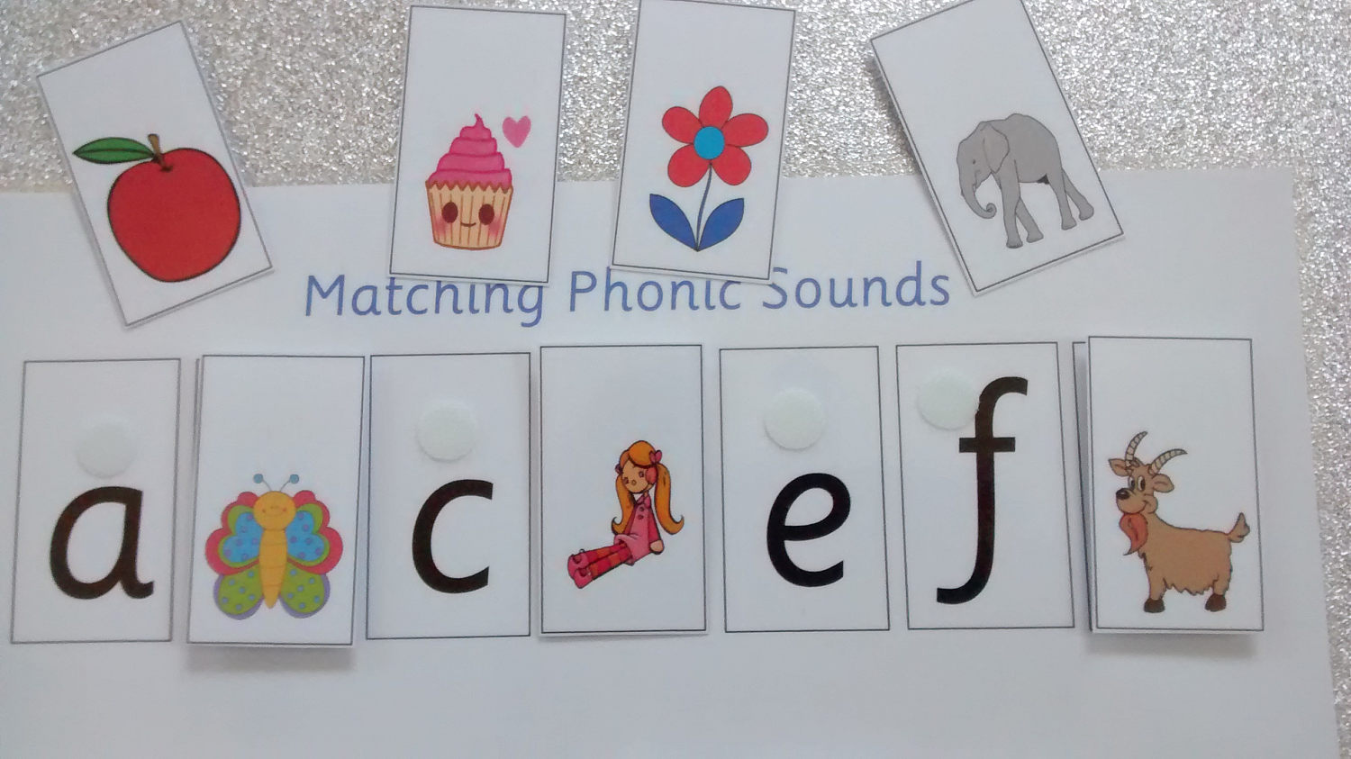 Phonics game matching phonics EYFS match picture to sound Etsy