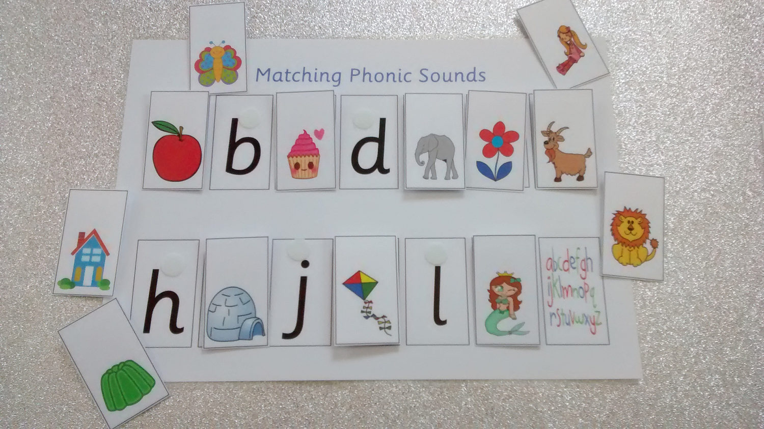 Phonics game matching phonics EYFS match picture to sound Etsy