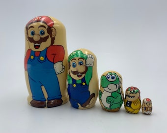 mario nesting dolls