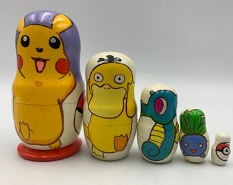 pokemon nesting dolls