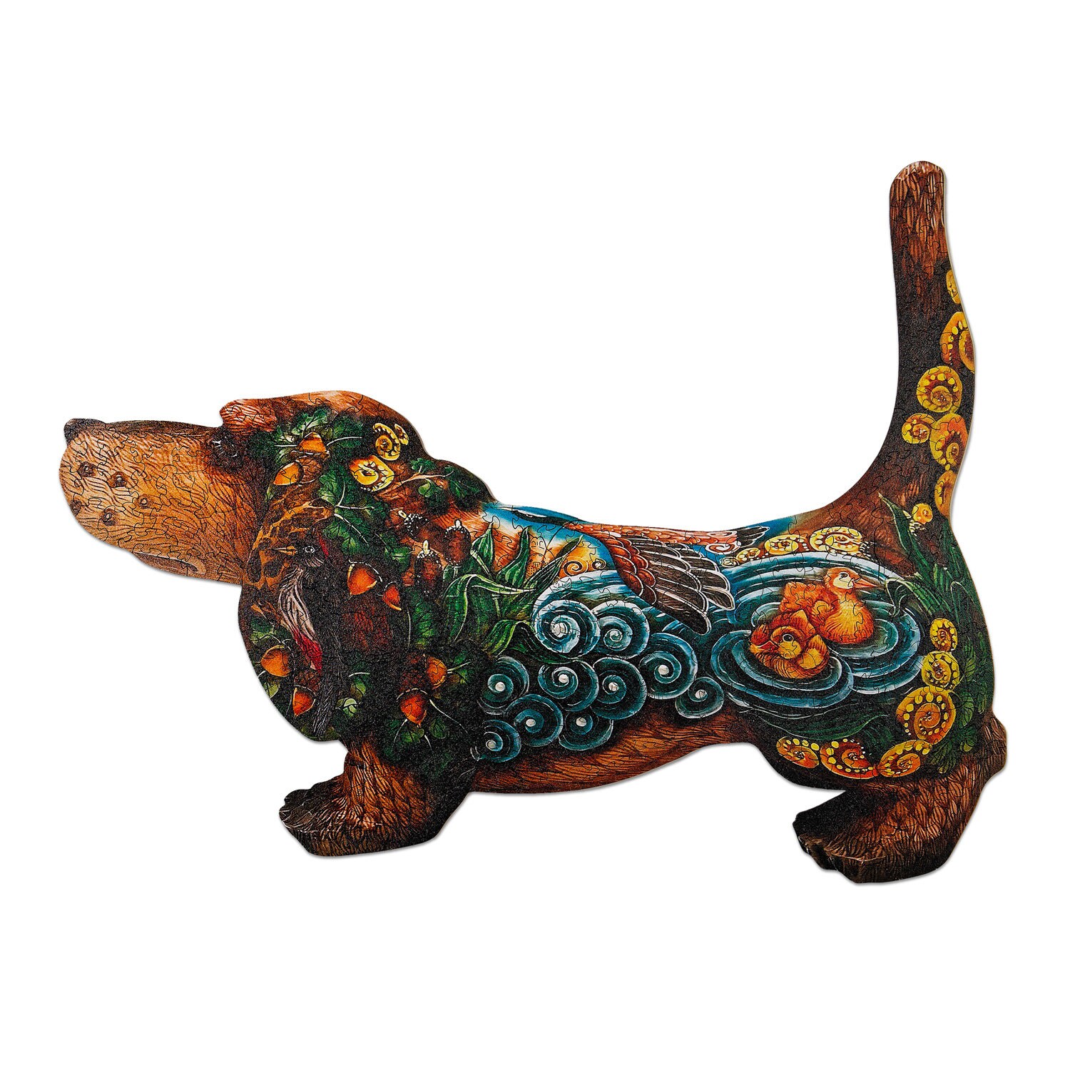 Lais Puzzle Dachshunde 1000 Teile – Motiv Mit Dackeln, Hochwertig Gestanzt, Stabile Schachtel