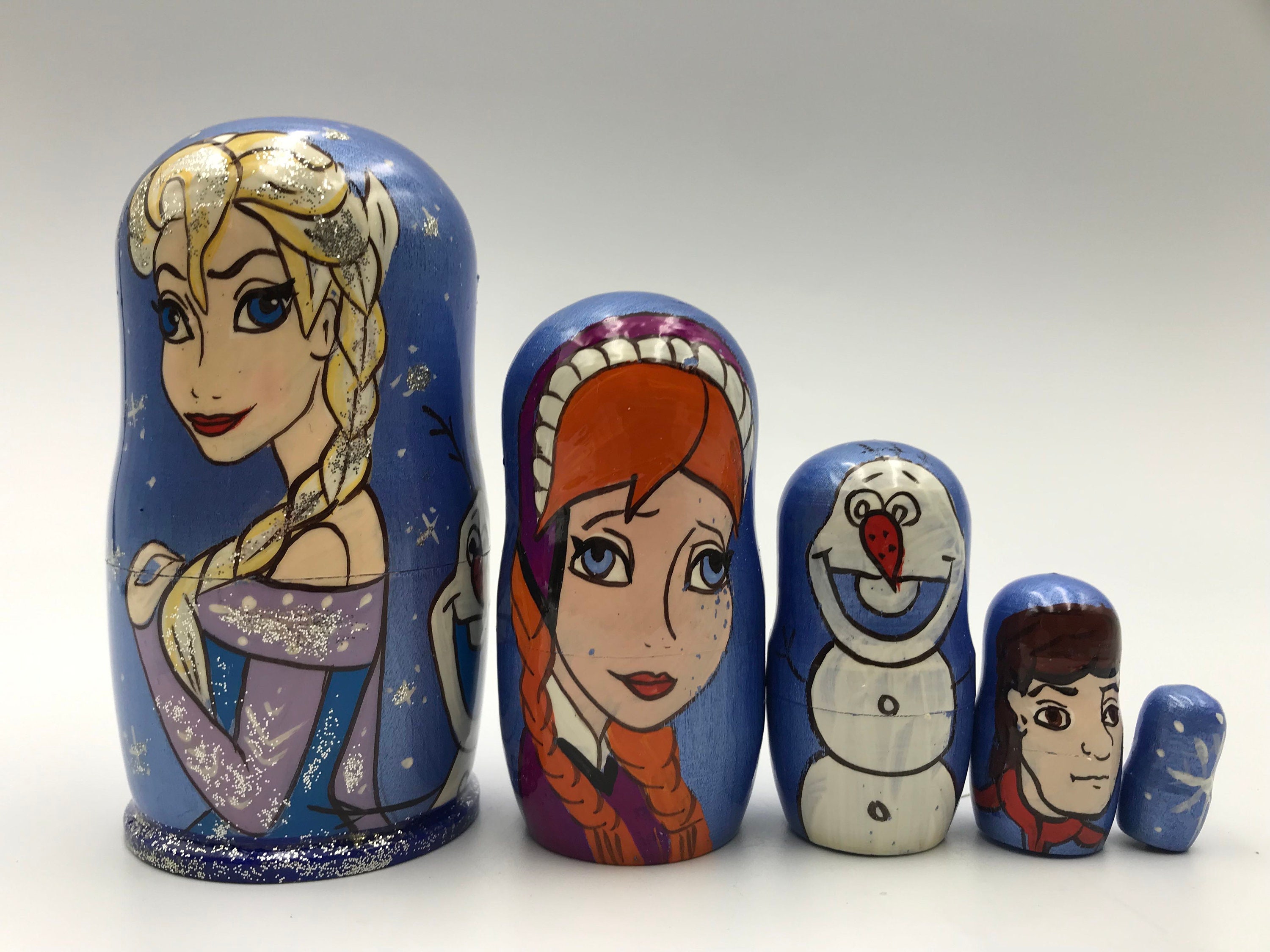 Frozen 2024 nesting dolls