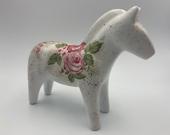 MADE IN UKRAINE ! Ceramic  Sculpture Horse Handmade And Painted Limited Collection  Gift Idea  Home Decor  Collectible Ceramic Figurine