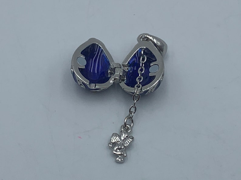 Russian Handmade Egg Pendant Decorative Enamel Pendant