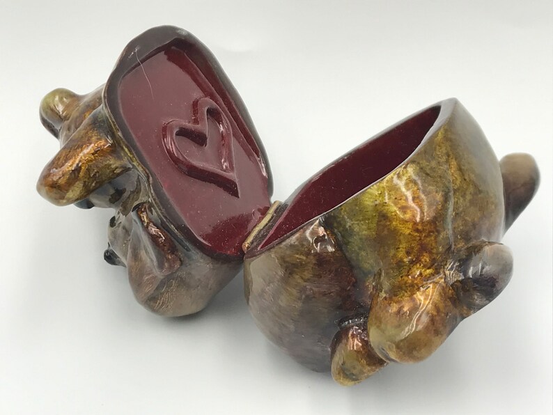 Paper mache Lacquer Box Friendship Russian Etsy