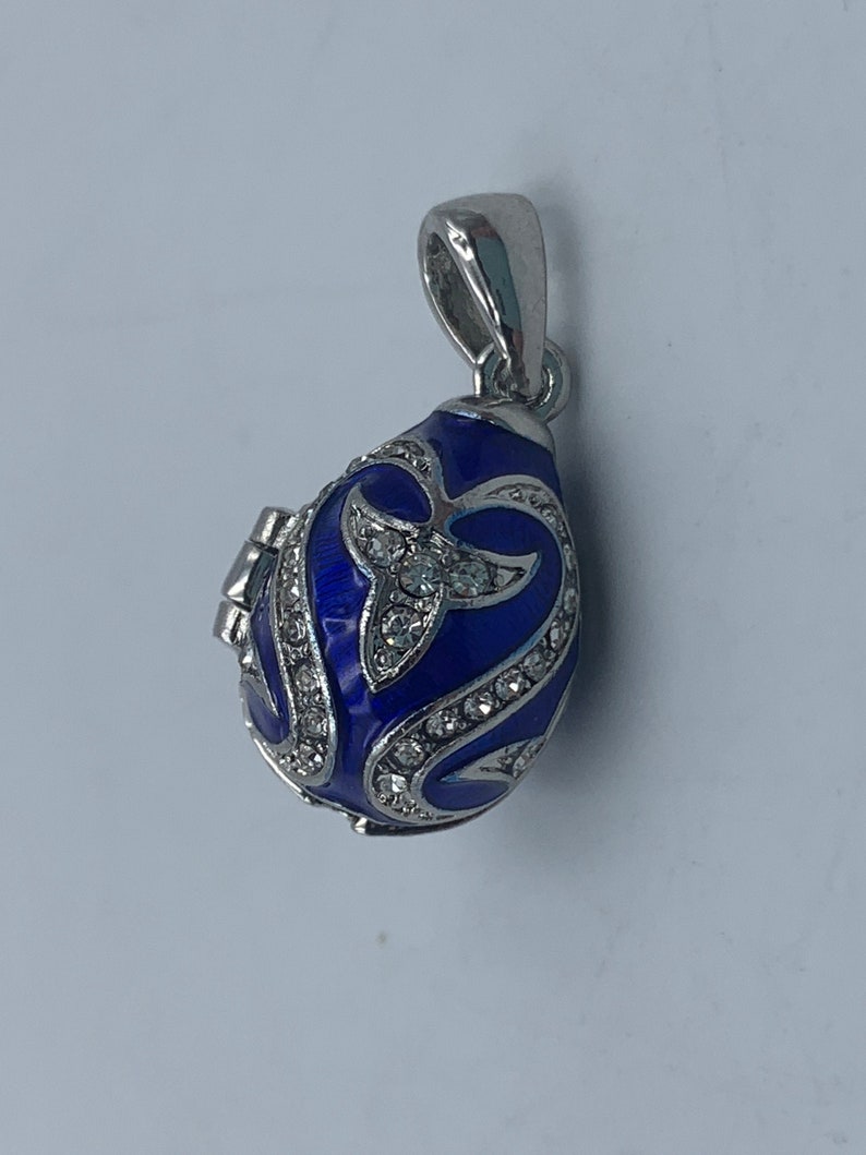 Russian Handmade Egg Pendant Decorative Enamel Pendant