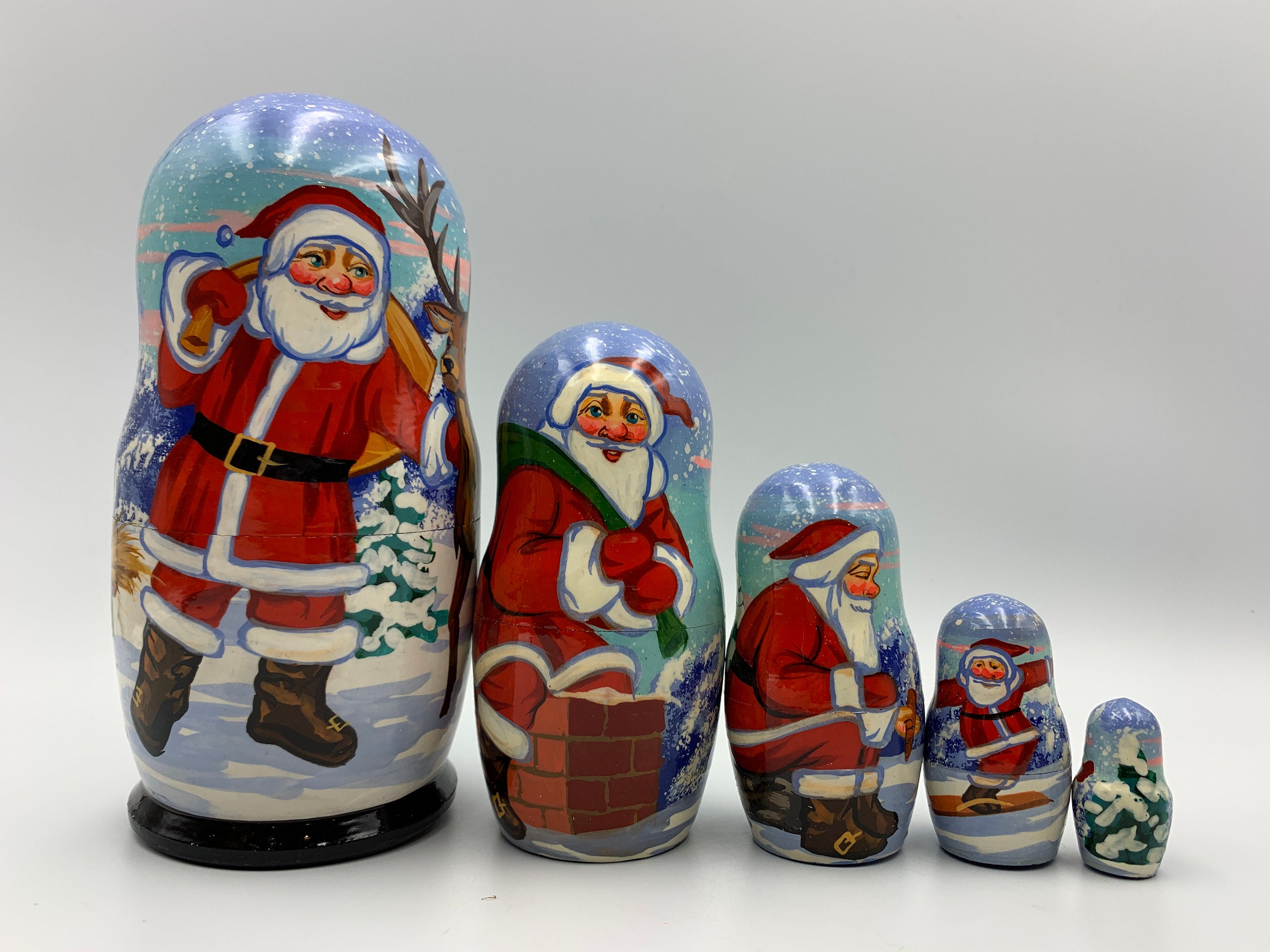 Christmas Nesting Doll 