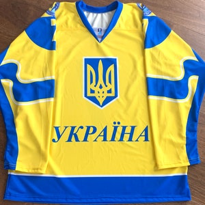 Ukrainian ice hockey jersey ,  Ukrainian souvenir