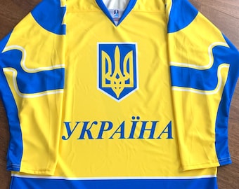 Ukrainian ice hockey jersey ,  Ukrainian souvenir