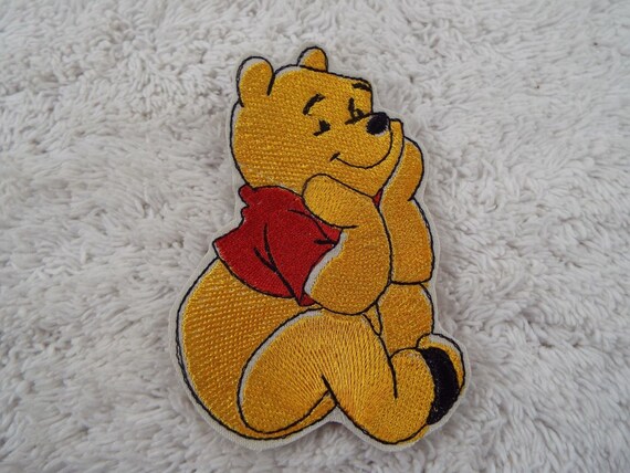 Pooh BEAR /& PIGLET Embroidered Iron-on Patch