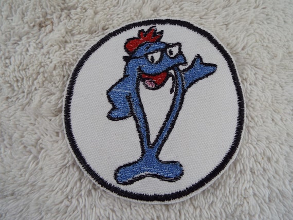 MR PEANUT Embroidered Iron-On Patch 4/"
