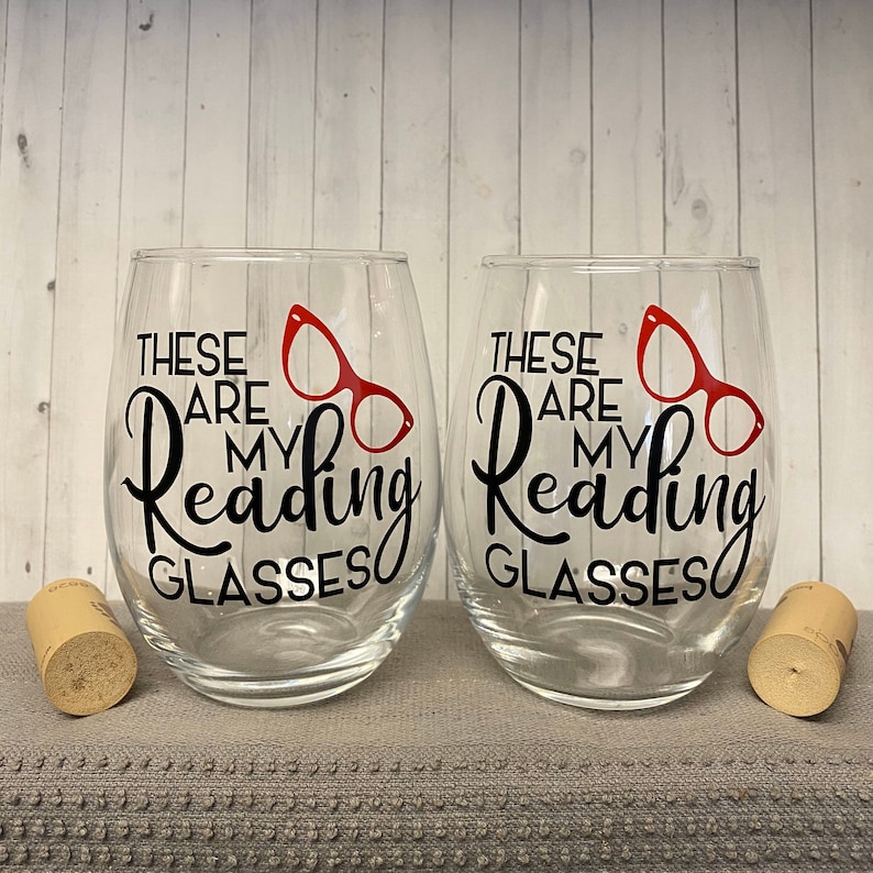 These Are My Reading Glasses Reading Glasses Mothers Day Etsy