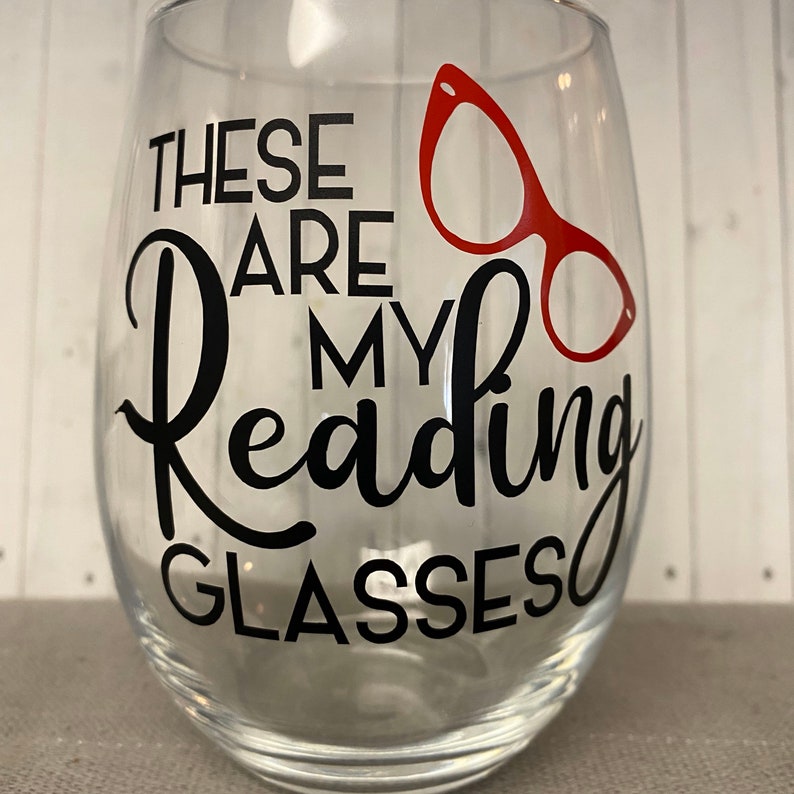 These Are My Reading Glasses Reading Glasses Mothers Day Etsy