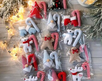 Christmas tree decorations, Mini toys ornament, Festive holiday decor, Christmas presents, Unique tree decor gift, Secret Santa gift