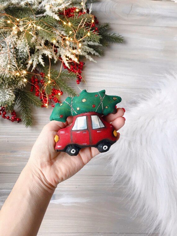 Car christmas ornaments deals