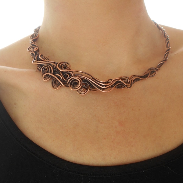 Torc Necklace Etsy