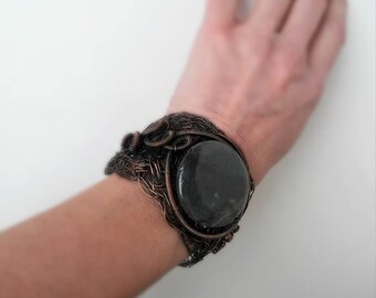 Unique copper wire bracelet Wire bracelet Copper wire bracelet Cuff bracelet Copper wire cuff Art bracelet Rustic bracelet Magic bracelet