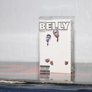 DMX BELLY (1999) Kassette Tape Movie Soundtrack nyc Nas Redman Rap Hip Hop 90er Jahre Ostküstenmusik