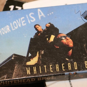 Whitehead Bros (1994) Your Love Is A .... Cassette Tape Music Vintage 1990s Old School Rap Music Brothers