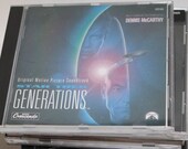 Star Trek 7 Generations (1994) CD Dennis McCarthy Patrick Stewart Jonathan Frakes Brent Spiner LeVar Burton Michael Dorn USS Enterprise-D