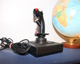 ThrustMaster F-16 FLCS Flight & Weapons Control System (Pc, IBM, DOS) 15 pin Vintage 1990s Joystick