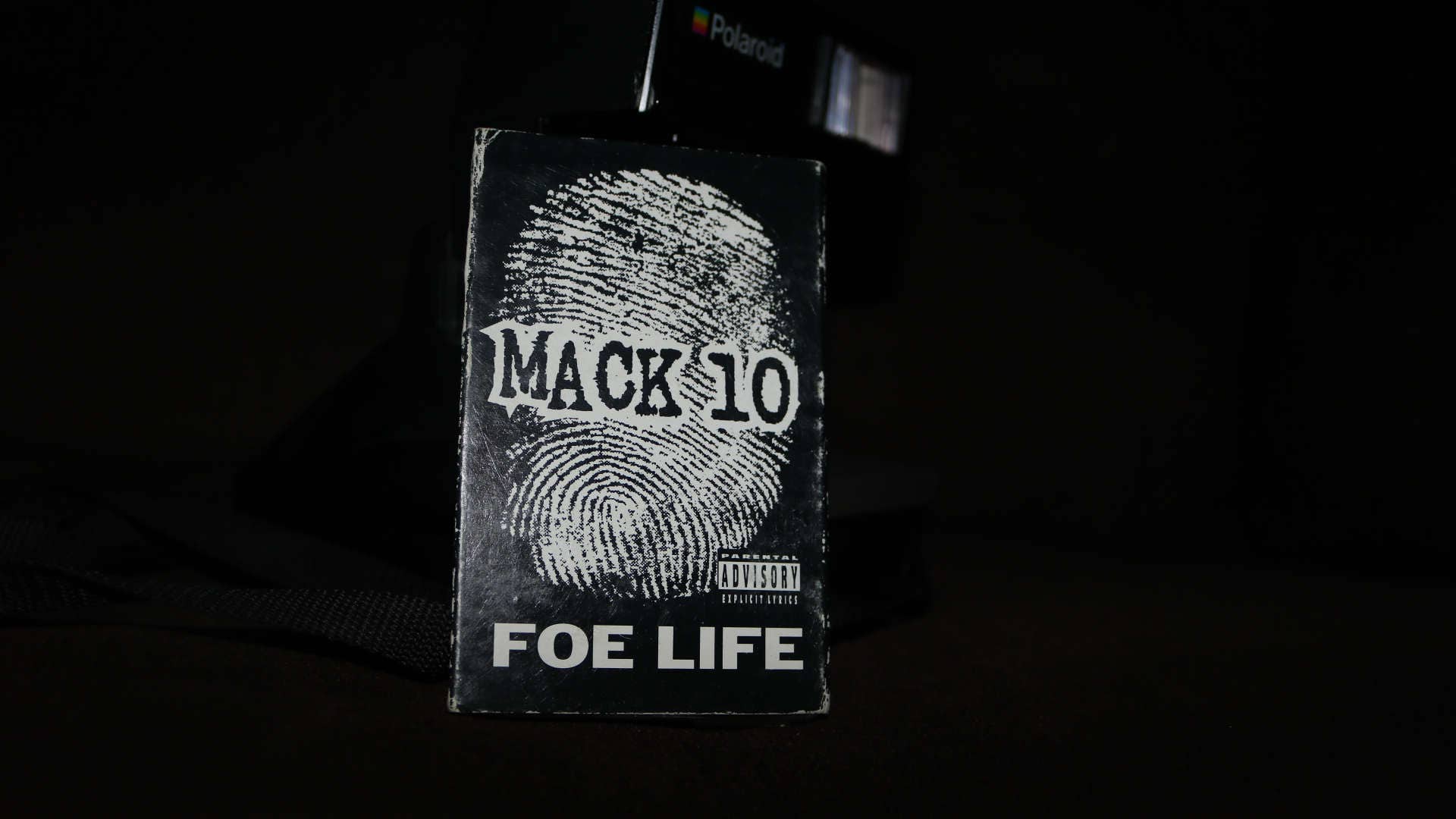 MACK 10 Foe Life Cassette Tape Music Vintage 1995 Priority Records Gansta Rap Gangster