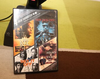 ATL Set It Off Menace II Society New Jack City DVD Set Video Movie T.I. Queen Latifa