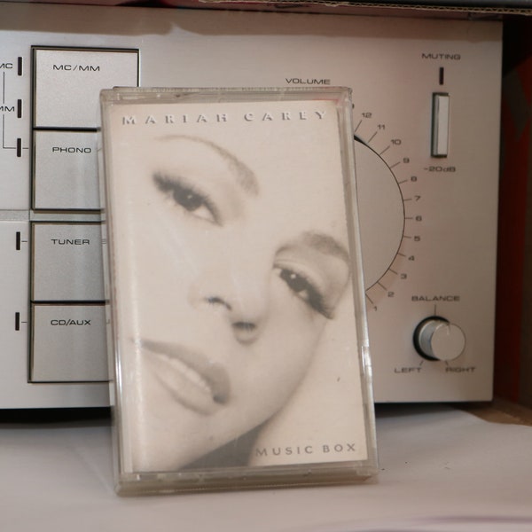 Mariah Carey (1993) Music Box Cassette 1990s Tape Dance Music Pop Hip Hop Rap Soul R&B Music