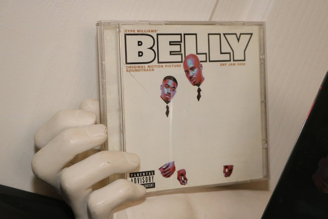 BELLY DVD+CD Soundtrack Combo Nyc Nas Redman Dmx Rap Hip Hop 1999