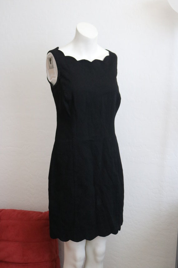 DAWNS COUTURE (1999) DRESS lbd Little Black Dress… - image 2