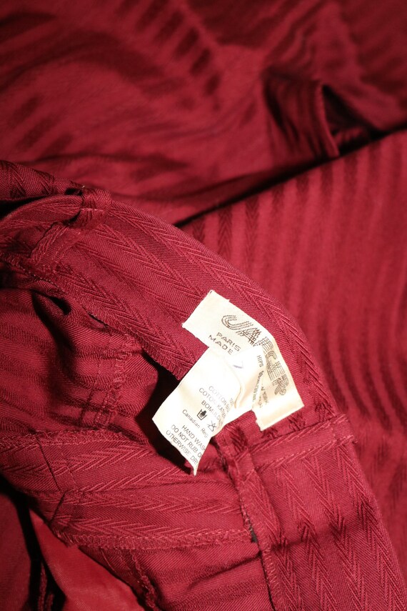 JAEGER (1990) Suit Pinstripe Women Jacket Pants V… - image 6