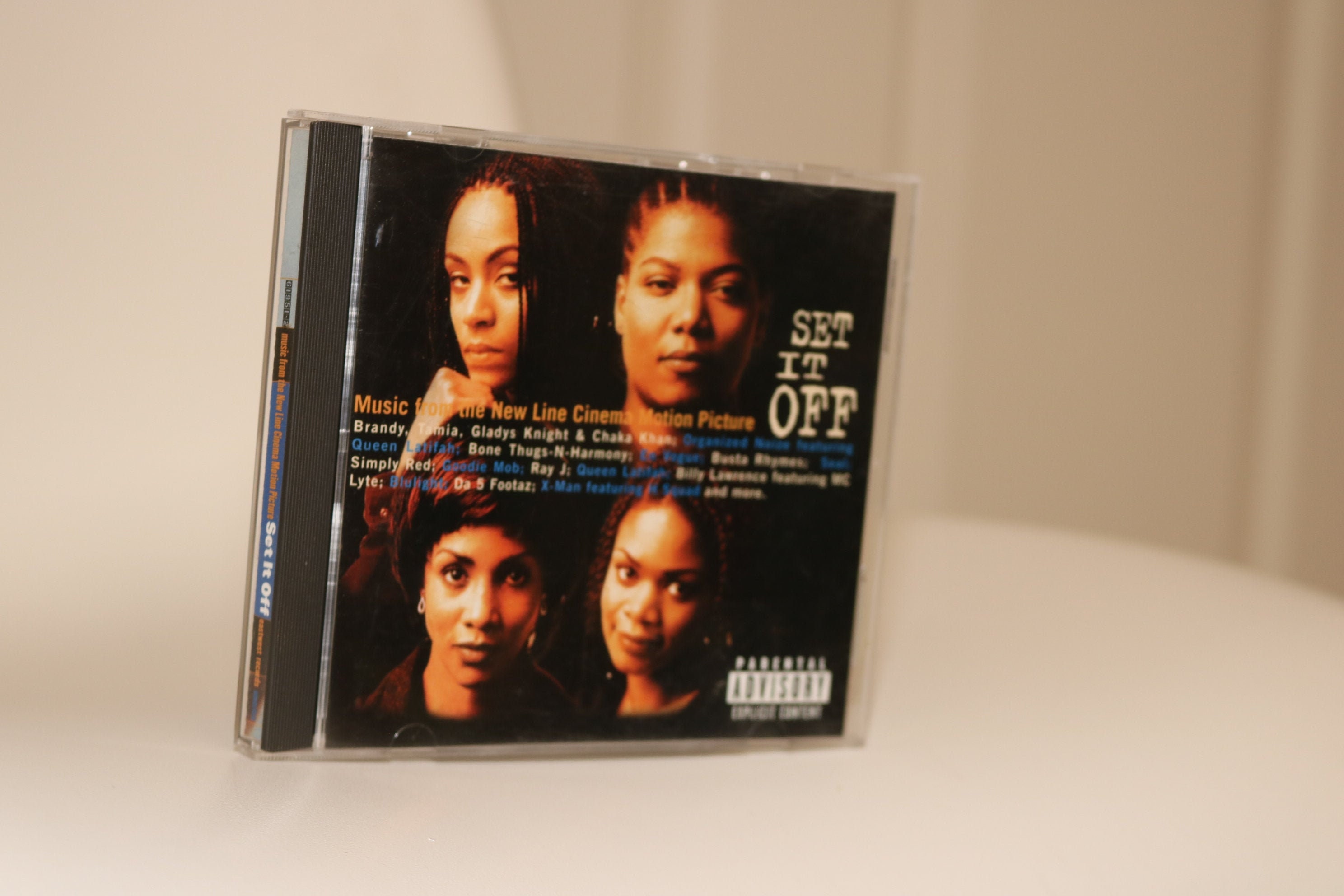 SET It OFF 1996 Película Soundtrack CD Jada Pinkett Queen Etsy
