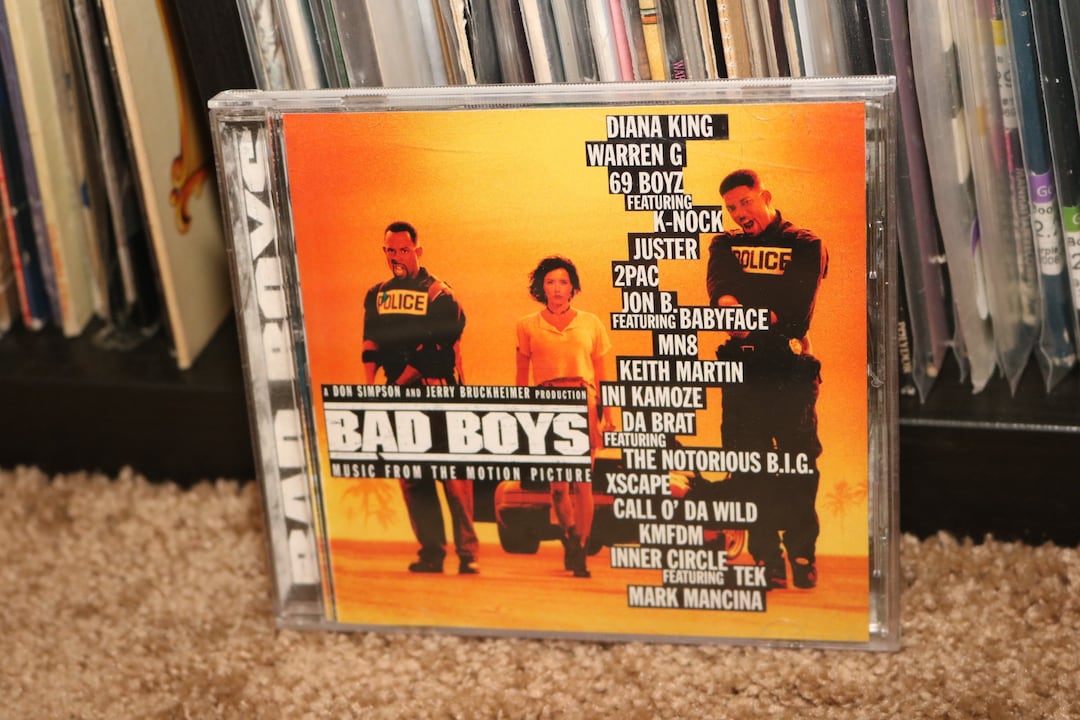 Bad Boys 1995 CD Original Motion Picture Soundtrack Vintage 1990s Will