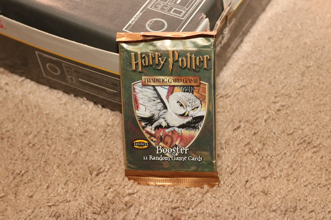 Harry Potter Trading Cards Pack Game 2001 Etsy