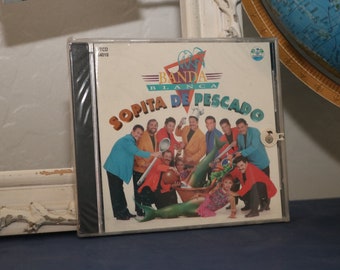 Banda Blanca CD (1995) Sopita de Pescado Fono Visa Sealed CD Tex Mex Latina Latino Brown Mexican Banda Rock en Espanol