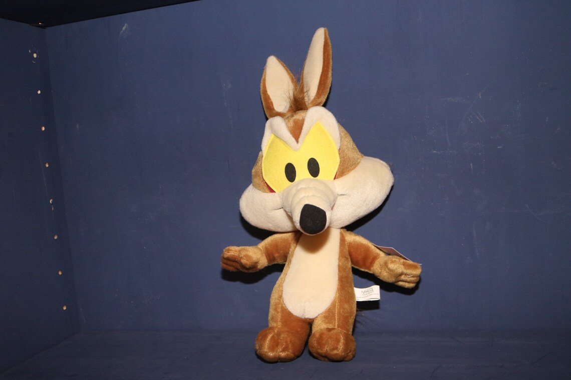 Wile E Coyote Plush Toy Baby Looney Tunes Doll Willy Willie | Etsy