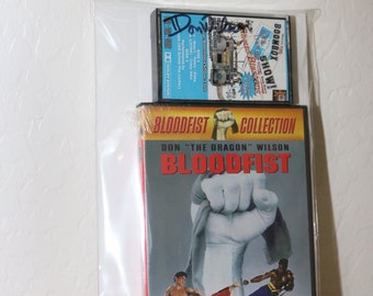 Bloodfist Don The Dragon Wilson Autogramm Vintage 1980er-1990er Kickboxing Champion wie im Kung Fu Karate Black Belt Magazine zu sehen