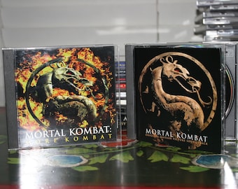 Mortal Kombat 1 + More Kombat (1995-1996) CD Movie Soundtrack Robin Shou Talisa Soto Brian Thompson Kahn Kitana Liu Kang Rayden Video Game