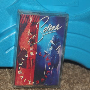 Selena Live Tape 1993 Quintanilla Pérez Perez Vintage 1990s EMI Latina Latino Brown Mexican Banda Rock en Espanol