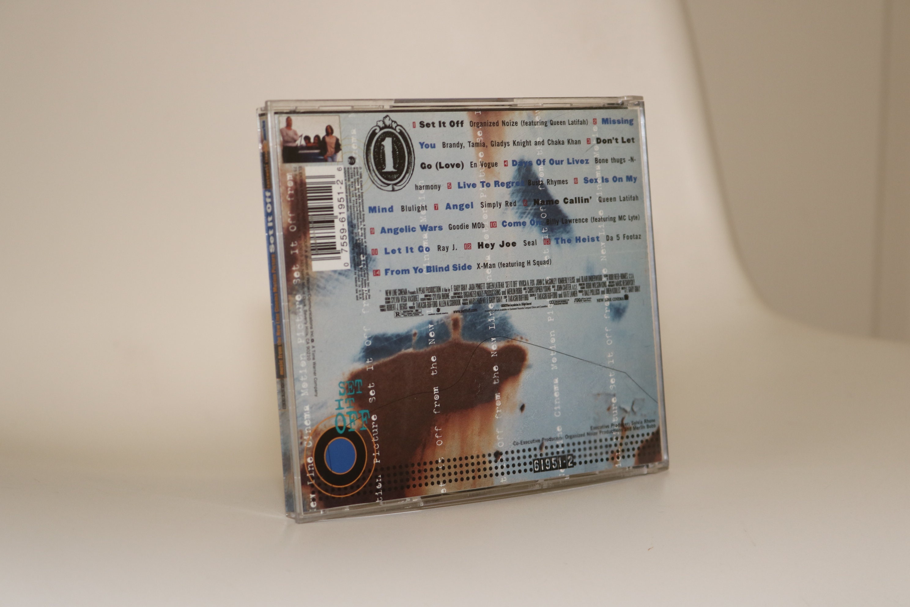 SET It OFF 1996 Película Soundtrack CD Jada Pinkett Queen Etsy