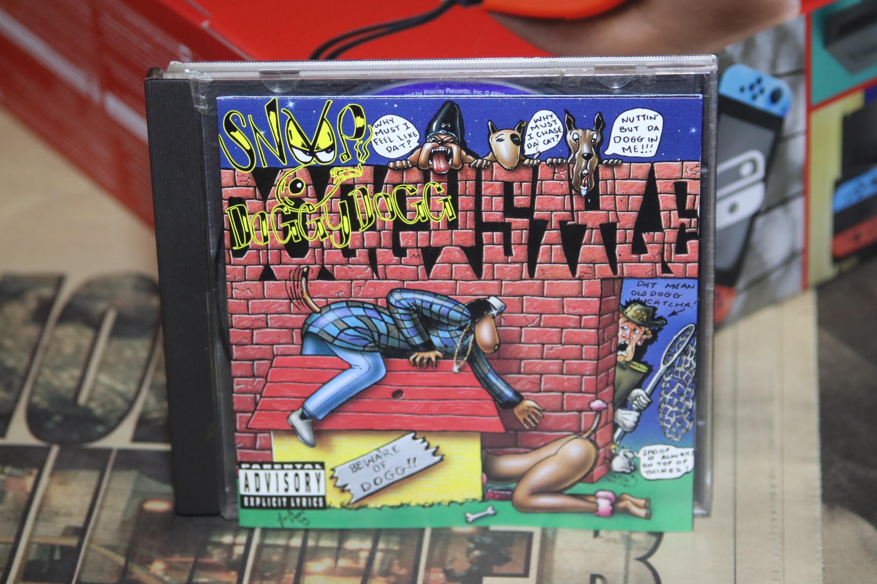 Snoop Doggy Dogg Cd 90s Doggystyle Rap Music Vintage 1990 Old