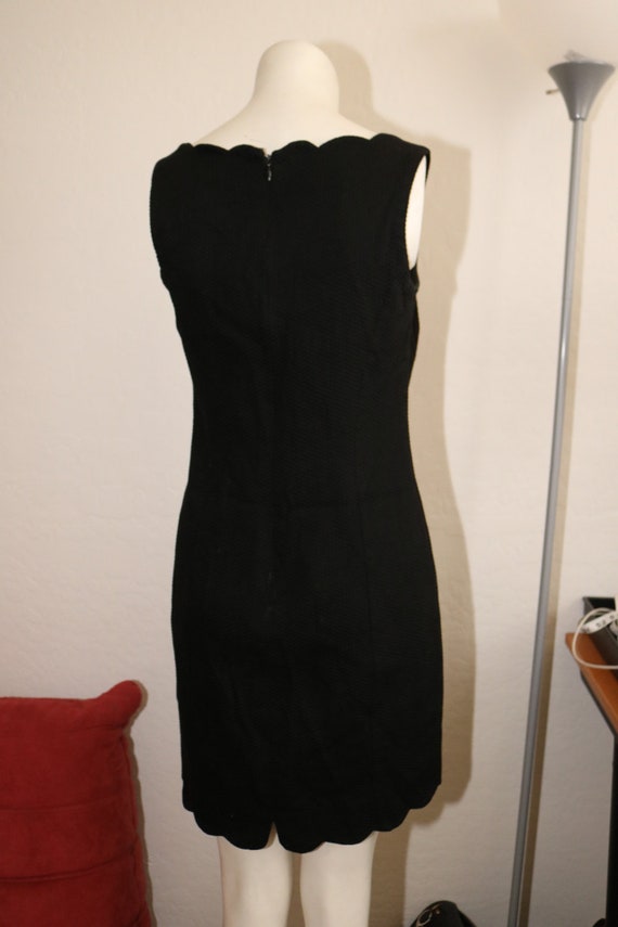 DAWNS COUTURE (1999) DRESS lbd Little Black Dress… - image 6