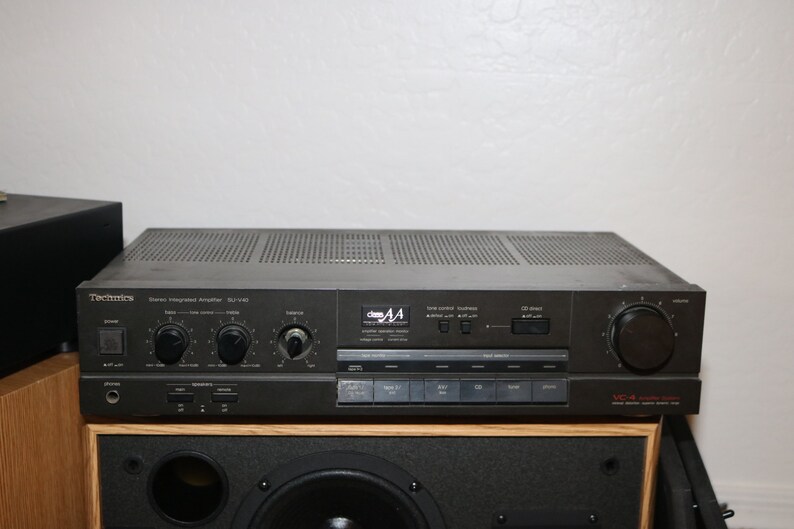 Technics Su V40 Stereo Receiver Integrated Amplifier Class Aa Etsy