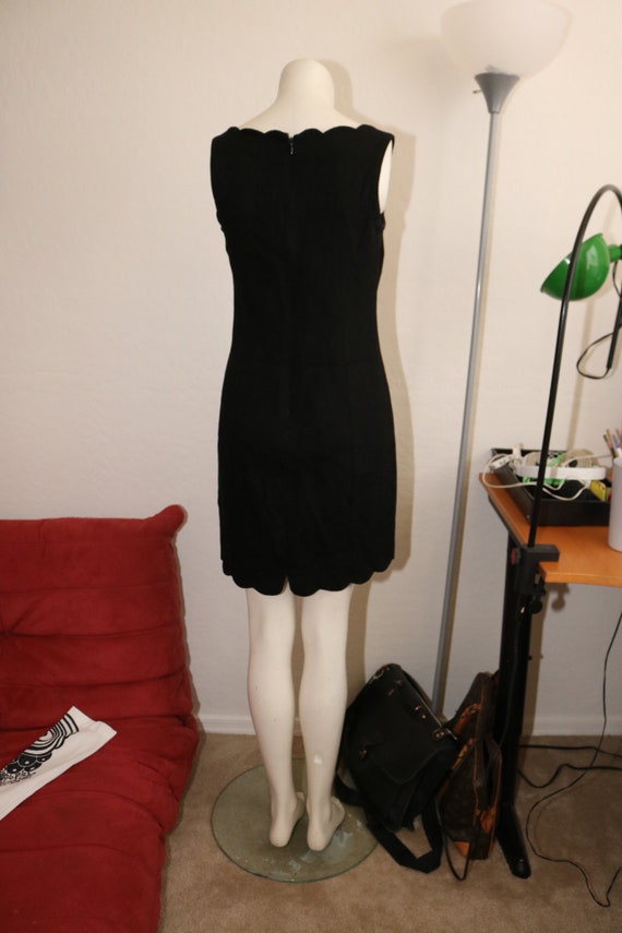 DAWNS COUTURE (1999) DRESS lbd Little Black Dress… - image 5