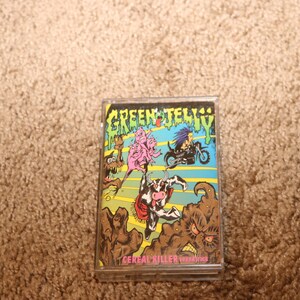 Green Jelly (1993) Cereal Killer Soundtrack Cassette Tape OOP 1980s Heavy Metal Punk Rock Album Vintage 1990s Alternative New Wave Goth