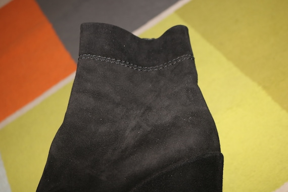 Stuart Weitzman Size 8 Wedge Suede BOOTS 90s Wome… - image 4