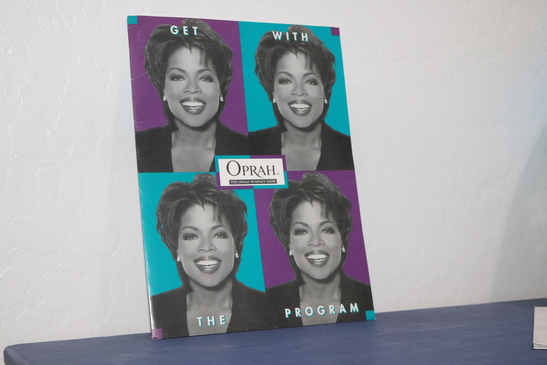 The oprah winfrey tv show 1996 programm ordner papierarbeit etsy