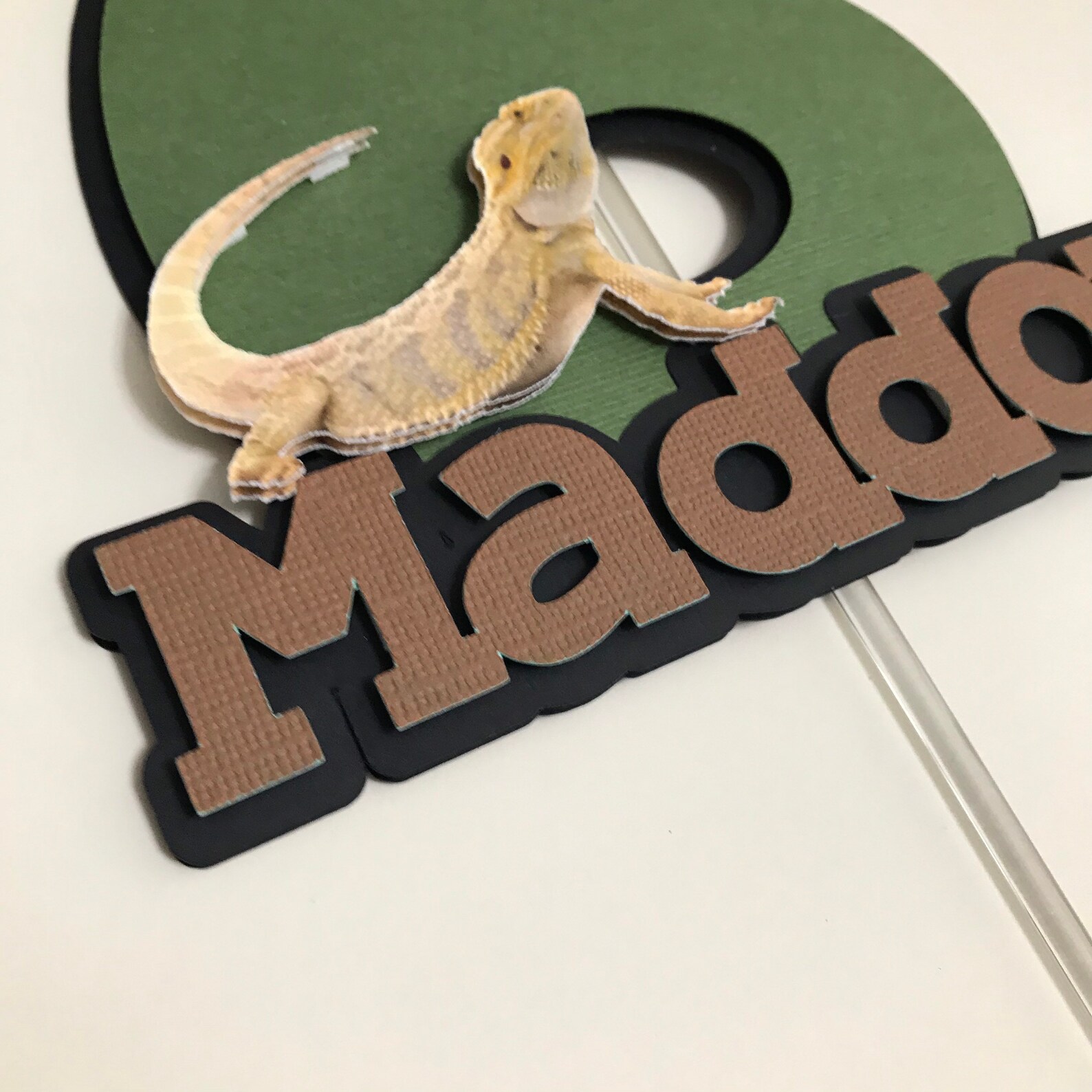 Reptile Cake Topper Lizard Cake Topper Gheco Cake Topper Etsy