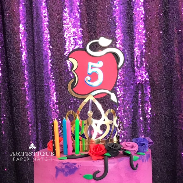 Descendants Cake - Etsy